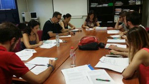 Jaén student advisors fill in the Delphi Questionnaire