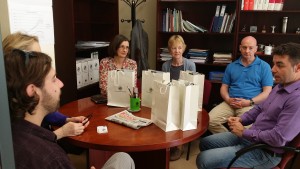 Welcoming gifts Jaen 2014